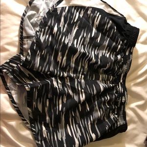 Black camo Nike shorts